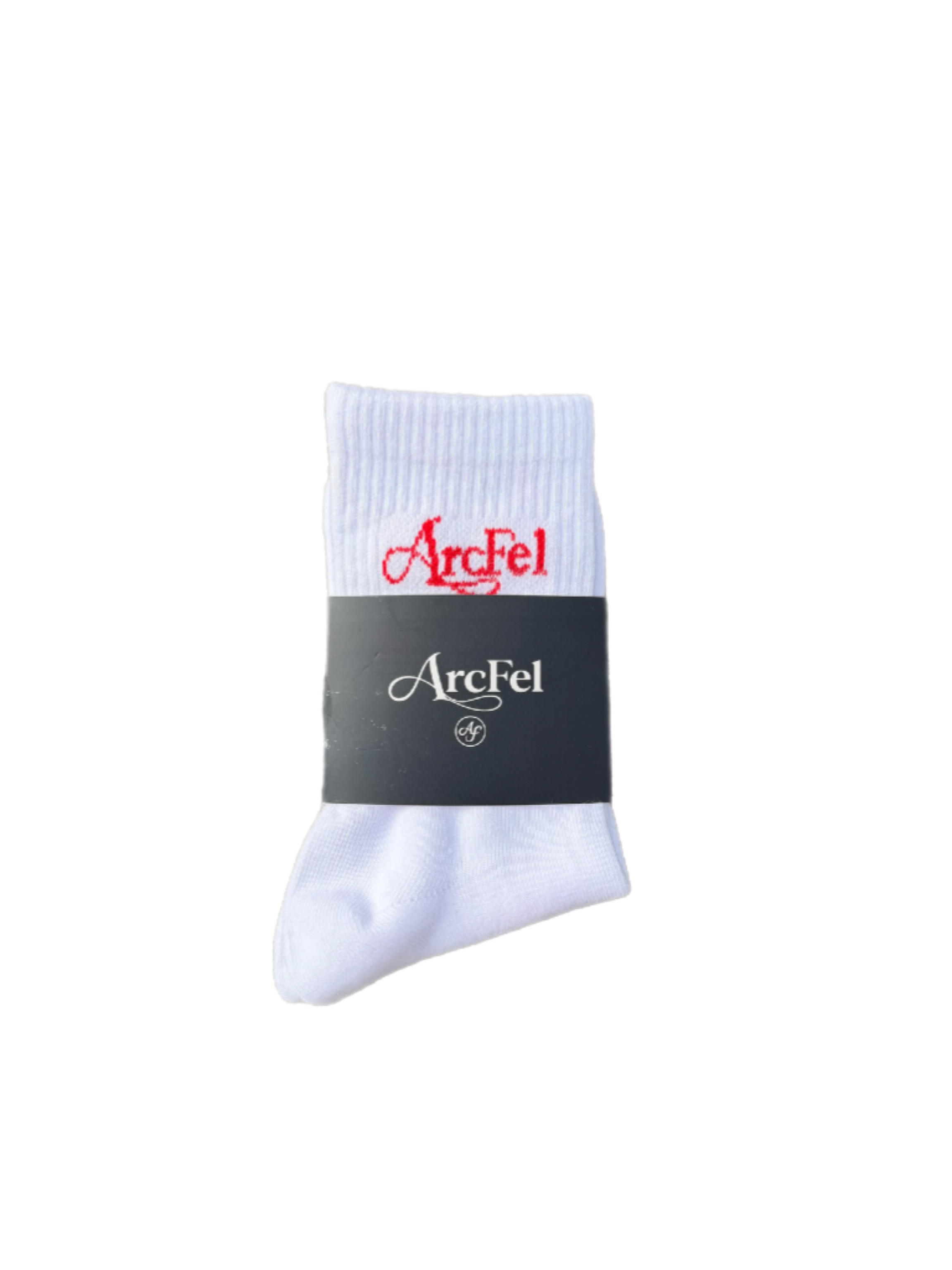 ArcFel Crowd‑Favourite Crew — Red & Crisp White